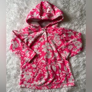 Carter’s Pink Fleece Shirt with Hood - Toddler Size 4T